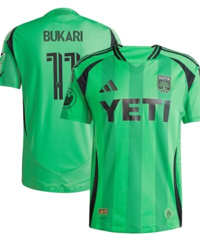 Austin FC adidas 2025 The Heartbeat Kit Authentic Player Jersey - Green