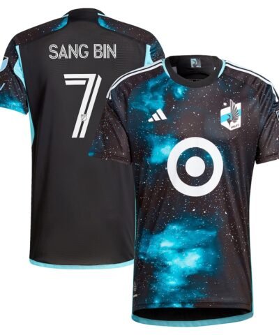 Jeong Sang-bin Minnesota United FC adidas 2024 Starry Night Authentic Player Jersey - Black