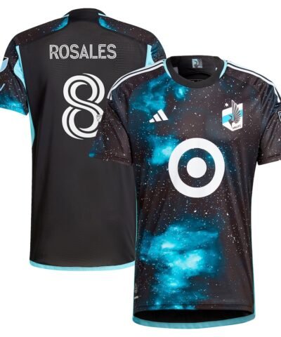 Joseph Rosales Minnesota United FC adidas 2024 Starry Night Authentic Player Jersey - Black