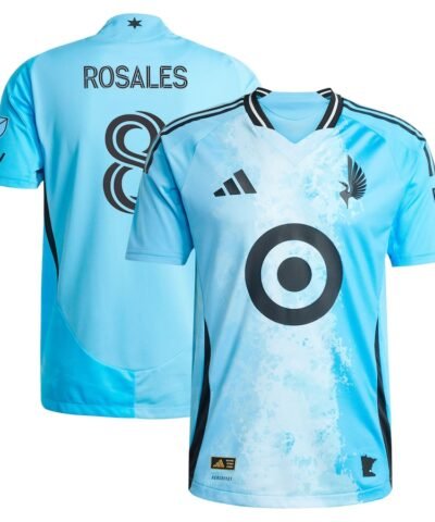 Joseph Rosales Minnesota United FC adidas 2025 CONVERGENCE Authentic Player Jersey - Blue