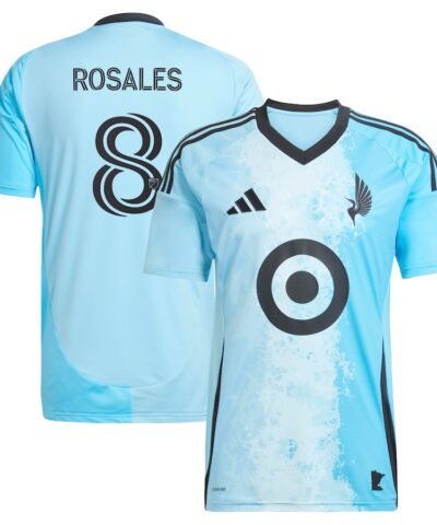 Joseph Rosales Minnesota United FC adidas 2025 CONVERGENCE Replica Player Jersey - Blue