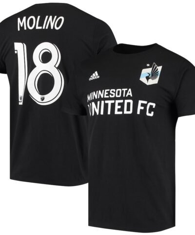 Kevin Molino Minnesota United FC adidas Go To Name & Number T-Shirt - Black