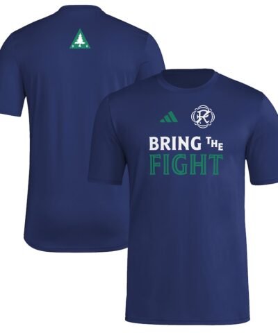 New England Revolution adidas 2025 Jersey Hook AEROREADY T-Shirt - Navy