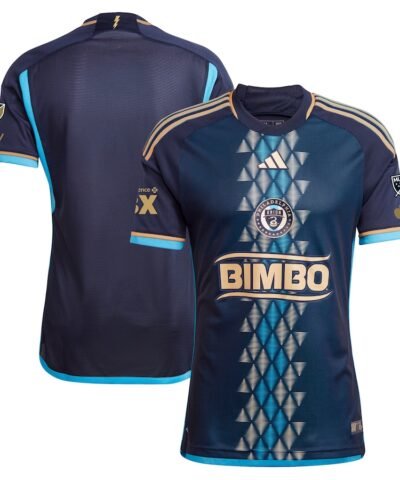 Philadelphia Union adidas 2024 Primary Authentic Blank Jersey - Navy