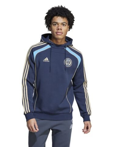 Philadelphia Union adidas 2025 Travel Pullover Hoodie - Navy