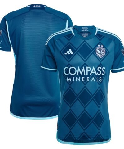 Sporting Kansas City adidas 2024 Diamonds Our Forever Authentic Jersey – Navy