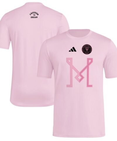 Inter Miami CF adidas 2025 Jersey Hook AEROREADY T-Shirt - Pink