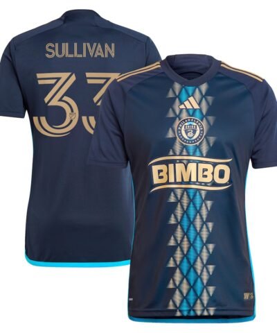 Quinn Sullivan Philadelphia Union adidas 2024 The XV Kit Replica Player Jersey - Navy