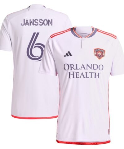Robin Jansson Orlando City SC adidas 2024 Legacy Kit Replica Player Jersey – Purple