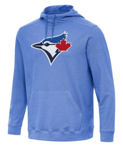 Toronto Blue Jays Antigua Cloud Pullover Hoodie - Heather Royal