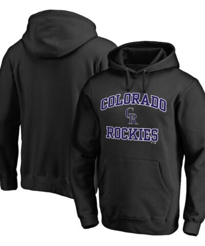 Colorado Rockies Heart & Soul Pullover Hoodie - Black