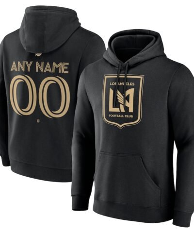 LAFC Custom Team Authentic Pullover Hoodie - Black