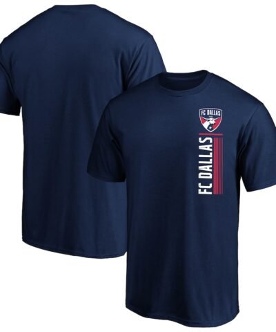 FC Dallas Strong Stencil T-Shirt - Blue