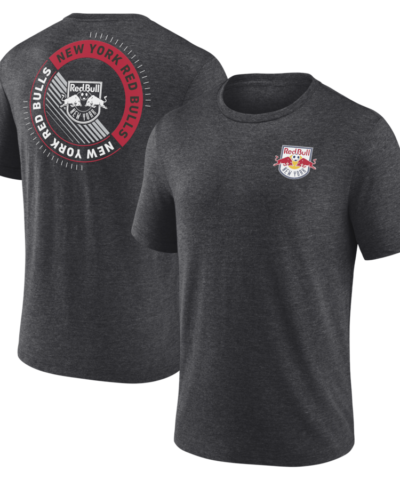 New York Red Bulls Full Circle Tri-Blend T-Shirt - Charcoal