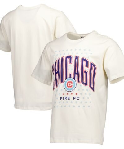 Chicago Fire '90s Heavyweight Relaxed T-Shirt - Cream