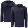 Real Salt Lake Cutter & Buck Coastline Epic Comfort Eco Long Sleeve Recycled Hooded Shirt - Navy
