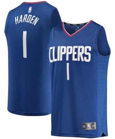 James Harden LA Clippers Fanatics Fast Break Player Jersey - Icon Edition - Royal