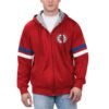 LA Clippers G-III Sports by Carl Banks Contender Full-Zip Hoodie Jacket - Red