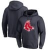 Boston Red Sox Splatter Logo Pullover Hoodie - Navy