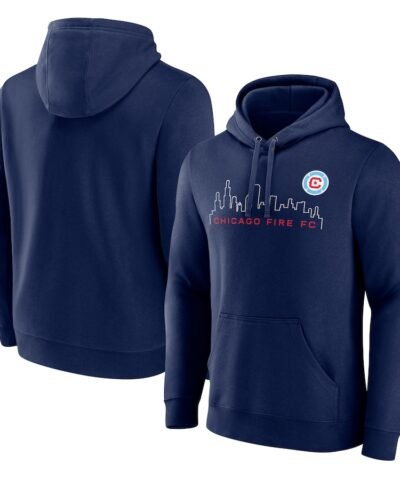 Chicago Fire Team Hometown Collection Pullover Hoodie - Navy