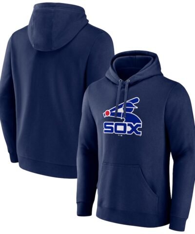 Chicago White Sox Cooperstown Collection Pullover Hoodie - Navy