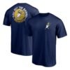 Milwaukee Brewers Roll Out the Barrel T-Shirt - Navy