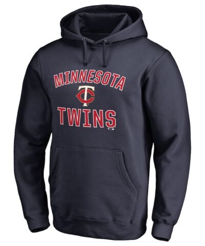 Minnesota Twins Victory Arch Pullover Hoodie - Navy