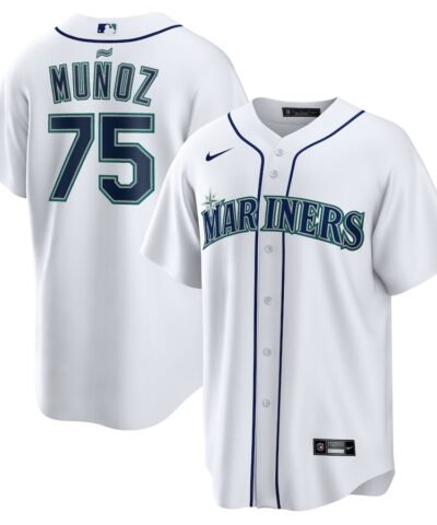 Andrés Muñoz Seattle Mariners Nike Home  Replica Player Jersey - White