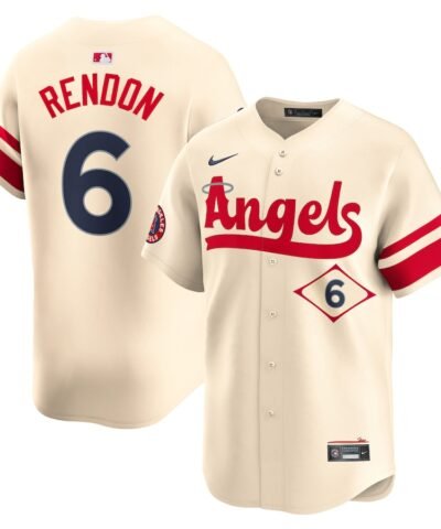 Anthony Rendon Los Angeles Angels Nike City Connect Limited Player Jersey - Cream