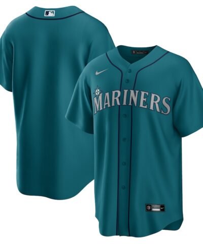 Seattle Mariners Nike Alternate Replica Team Jersey - Aqua