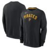 Pittsburgh Pirates Nike Classic Fleece Performance Pullover Sweatshirt - Black