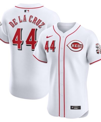 Elly De La Cruz Cincinnati Reds Nike Home Elite Player Jersey - White
