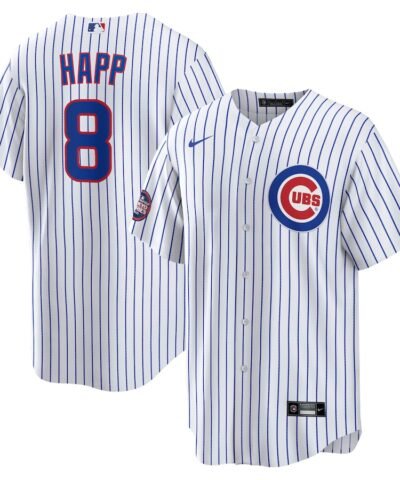 Ian Happ Chicago Cubs Nike 2025 MLB World Tour: Tokyo Series Home Replica Player Jersey - White