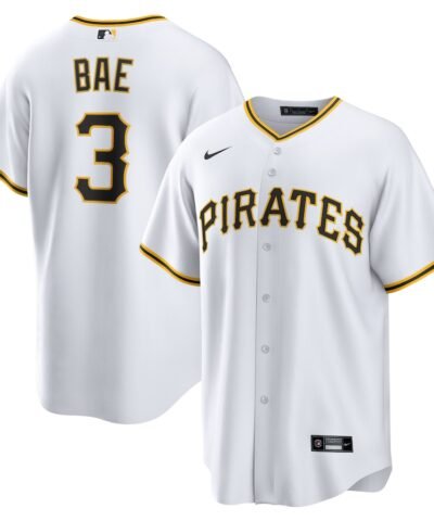 Ji-Hwan Bae Pittsburgh Pirates Nike Replica Player Jersey - White
