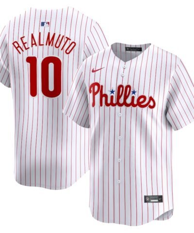 J.T. Realmuto Philadelphia Phillies Nike Home Limited Player Jersey - White