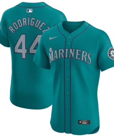 Julio Rodríguez Seattle Mariners Nike Alternate Elite Player Jersey - Aqua