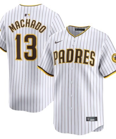 Manny Machado San Diego Padres Nike Home Limited Player Jersey - White