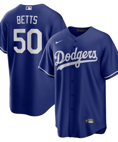 Mookie Betts Los Angeles Dodgers Nike Big & Tall Alternate Replica Player Jersey - Royal