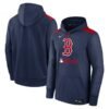 Boston Red Sox Nike Authentic Collection Performance Pullover Hoodie - Navy
