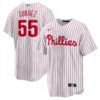 Ranger Suárez Philadelphia Phillies Nike Home  Replica Player Jersey - White