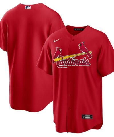 St. Louis Cardinals Nike Big & Tall Alternate Replica Team Jersey - Red