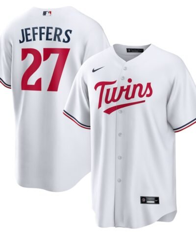 Ryan Jeffers Minnesota Twins Nike Home Replica Player Jersey - White