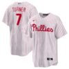 Trea Turner Philadelphia Phillies Nike Home Replica Player Jersey - White