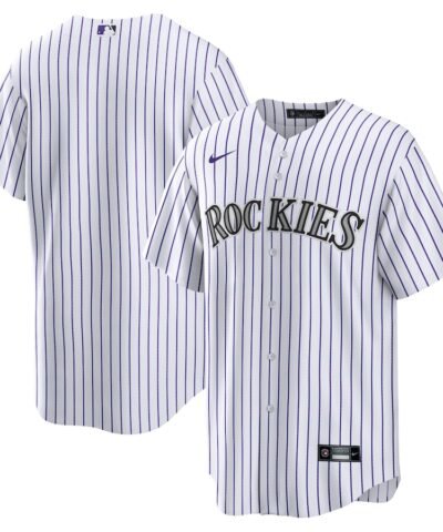 Colorado Rockies Nike Home Replica Team Jersey - White