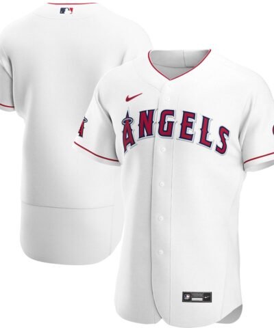 Los Angeles Angels Nike Home Authentic Team Jersey - White