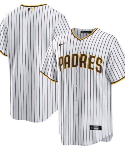 San Diego Padres Nike Home Replica Team Jersey - White