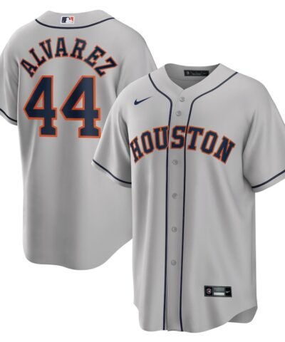Yordan Álvarez Houston Astros Nike Road Replica Player Jersey - Gray