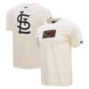 St. Louis Cardinals Pro Standard Club Member Badge T-Shirt - Cream
