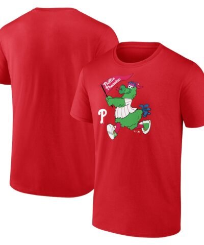 Philadelphia Phillies Phanatic T-Shirt - Red