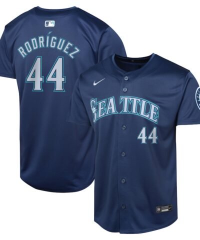 Julio Rodríguez Seattle Mariners Nike Youth Road Limited Player Jersey - Navy